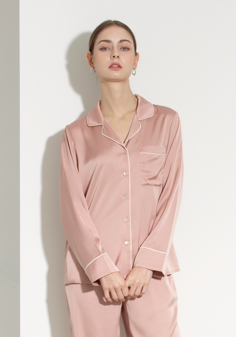 Beauty Skin Pajamas Set - Rose Gold